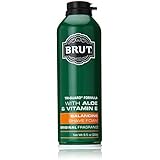 Brut Tri Guard Formula Balancing Shaving Lotion with Aloe and Vitamin E, Original Fragrance, 9.5 Ounce