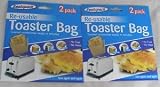 TOASTER BAGS x4-RE-USABLE-NO FUSS, NO MESS  from 151