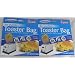 TOASTER BAGS x4-RE-USABLE-NO FUSS, NO MESS