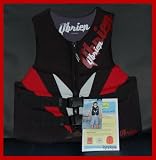 RED XL O'Brien Adult Mens Ski Life Jacket Obrien PDF Vest