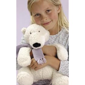 Aromatherapy Herbal Heatable Animal - Warm Whiskers Polar Bear