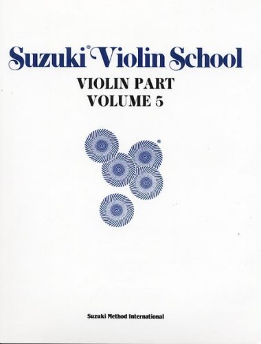 MusicalInstruments: Suzuki Violin School Volume 5 Book