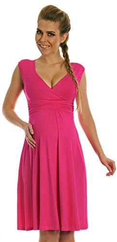 Happy Mama Women's Maternity Skater Nursing Flattering Dress 256p