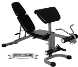 EF Fitness FID Weight Bench with Arm Curl and Leg Developer EF-4418