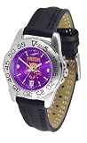 Weber State Wildcats Sport Leather Anochrome Ladies NCAA Watch