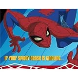 Spectacular Spider Man Party Invitations 8 Pack