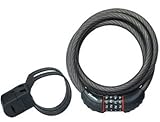 Master Lock 8120D Combination Cable Lock, 6-Foot x 3/8-Inch