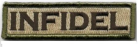 The 1x4" Infidel Tactical Velcro Morale Patch