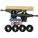 HAVOK Skateboard TRUCKS,WHEELS,BEARINGS,GRIP Pkg Pro Bl