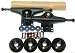 HAVOK Skateboard TRUCKS,WHEELS,BEARINGS,GRIP Pkg Pro Bl