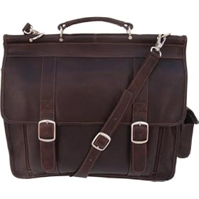 Buy European Briefcase - Soft Sided Leather - Saddle (Saddle) (13H x 6.5W x 15L) by var goTwisterProductImageStrings = new Object();goTwisterProductImageStrings['prodImageNotAvailTextNoColor'] = 