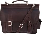 Piel Leather European Briefcase 2368