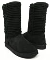 Sweater Top Black Boots Women---Vegan Friendly!