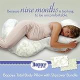 Boppy Total Comfort Bundle, with Body Pillow & 2 Slipcovers