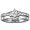 Affordable Finely Crafted Diamond Bridal Wedding Ring Set in Sterling Silver