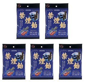 オリヒロ禁煙飴75g　★お徳用　5袋セット★　【アウトレット】