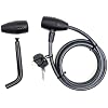 Hollywood Racks LPCS-2 Locking Hitch Pin and Security Cable (2-Inch Receiver))
