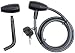 Hollywood Racks LPCS-2 Locking Hitch Pin and Security Cable (2-Inch Receiver))