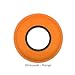 Extra Large Round Orange Eye Cushion For Sony F3, Sony HD (large padded eyecup)