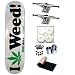 DGK Mota-vation I Love Weed White 7.75 Skateboard Complete