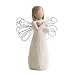 Willow Tree Sign For Love Angel Figurine, Susan Lordi 26110