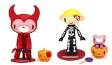 Gloomy Bear & Pity Revoltech Chax Grand Prix Halloween Revoltech Action Figure Set