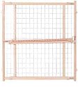Evenflo 529 Position & Lock Plus Gate- Clear Wood-White Mesh