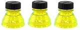 Three (3) Yellow - Snap Capps - Reclosable Can Tops (Turns Almost Any Can into a Bottle!) Save Money Buy Cans over Bottles! Snap Capp - NO MORE Flat Drinks