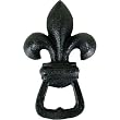 Heavy Fleur de Lys Wrought Iron Bottle Opener