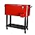 Patio Deck Cooler Rolling Outdoor 80 Quart Solid Steel Construction Home Party