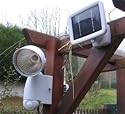 LIRS-100 N (LIRS100N) Lampe solaire avec d�tecteur de mouvement - NOIR