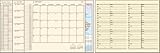 TCO24 スケジュール帳スリム(充実) リザード風/ネイビー 2007年度版-