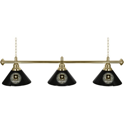  TG U.S. Army Digital Camo 3 Shade Billiard Lamp, 60-Inch 