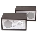 Tivoli Audio Model TWO Stereoradio-Set schwarz/silber