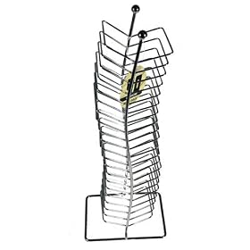 CD 40 Chrome Wavy Tower Rack