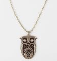 Kirra Owl Pendant Necklace
