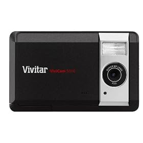 Vivitar V5010 Digital Camera - Black (5.0MP, 4x Digital Zoom) 2.5"Colour TFT