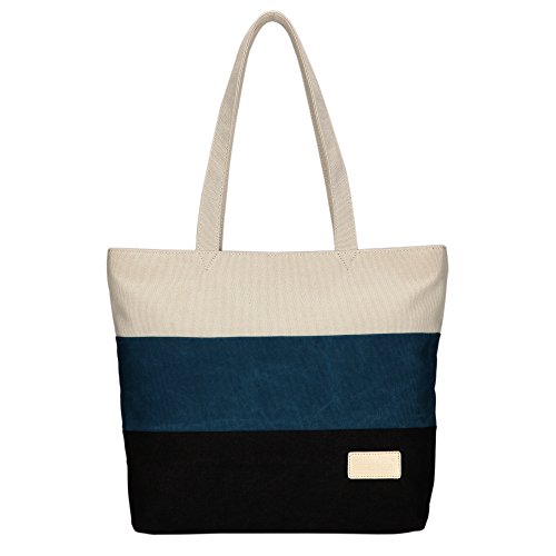 ArcEnCiel Women's Canvas Shoulder Hand Bag Tote Bag
