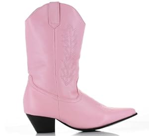 Ellie Shoes Inc Unisex Child Cowboy Boots Pink Size 4/5