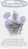 Angel Protection Pet Charm Dog Medal