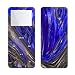 Sapphire Abstract - Apple iPod nano 1G (1st Generation) 1GB/ 2GB/ 4GB Protector Skin Decals - Faceplates
