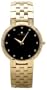 Movado Men's 605867 Faceto Diamond Accented Gold-Tone Watch