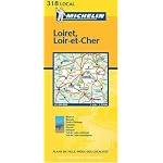 Loiret/Loir-et-Cher (Michelin Local Maps) book cover