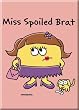 David and Goliath Spoiled Brat Refrigerator Magnet
