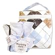 Blooming Bouquet Gift Sets - PREP SCHOOL BLUE - Bottle Bag & Bib Set