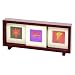 Frame Sliding Walnut Triple 3x3