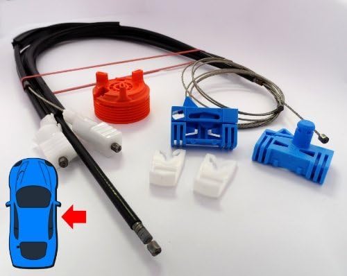 Renault Laguna Electric Window Regulator Repair Kit- Front Right Drivers Window (Cables, Winder, Fastenings) - FREE FIRST CLASS UK POSTAGE! by Window Repair