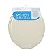 Ginsey Plastic Hinges, Champagne Standard Soft Toilet Seat, Medium