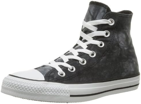 Converse Mens Chuck Taylor All Star Stars and Bars Hi-Top Black/White Sneaker - 11 Men - 13 Women