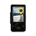 yooZoo Aluminum Metal Hard Case for Microsoft Zune 30GB with LCD Screen Protector - Midnight Black